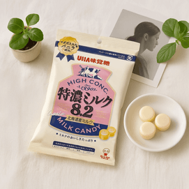 日本UHA悠哈 味觉糖  8.2系列 北海道特浓牛奶糖 85g
