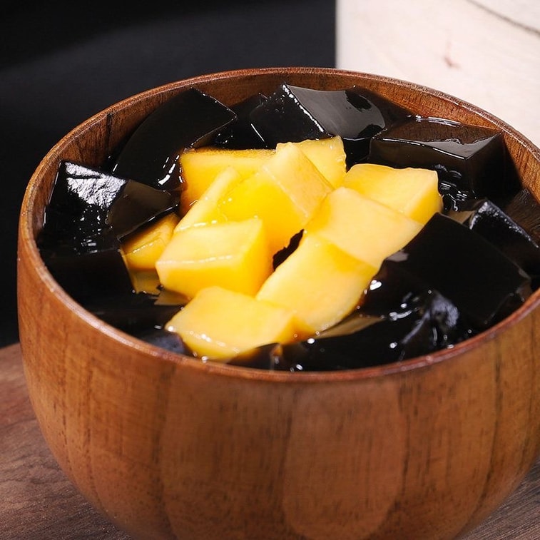 森庄农品 龟苓膏粉 50g*2包 自家製DIY亀苓膏 仙草ゼリー 黒ゼリー 原材料【夏場の暑さ対策 清涼感アップ】 10