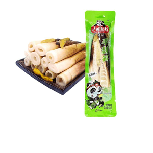Hand Stripping Bamboo Shoots Open Bag Instant Wild Pepper Bamboo Shoot Tip Snack Pickled Pepper Flavor 70g*1 Bag