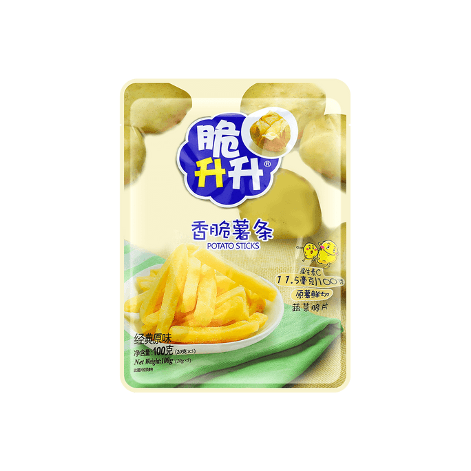 脆升升 香脆薯条 经典原味 100g