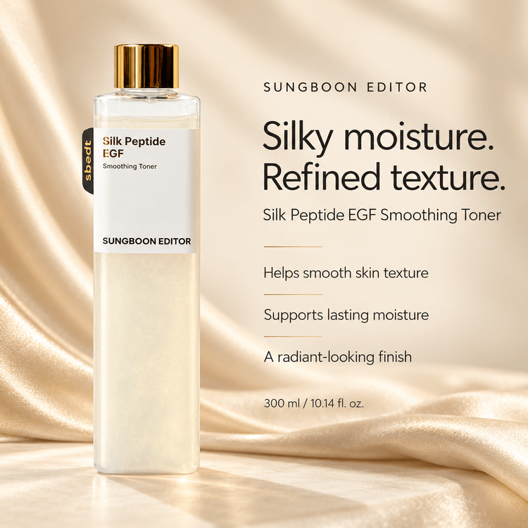 Silk Peptide EGF Smoothing Toner 300ml 10.14 Fl. Oz. - Facial