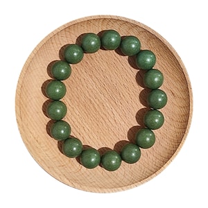 [중국에서 직접 우편 발송] HSPM 신 고대 수제 천연 중국 약초 향 구슬 팔찌 청신지보 향 8mm * 23개