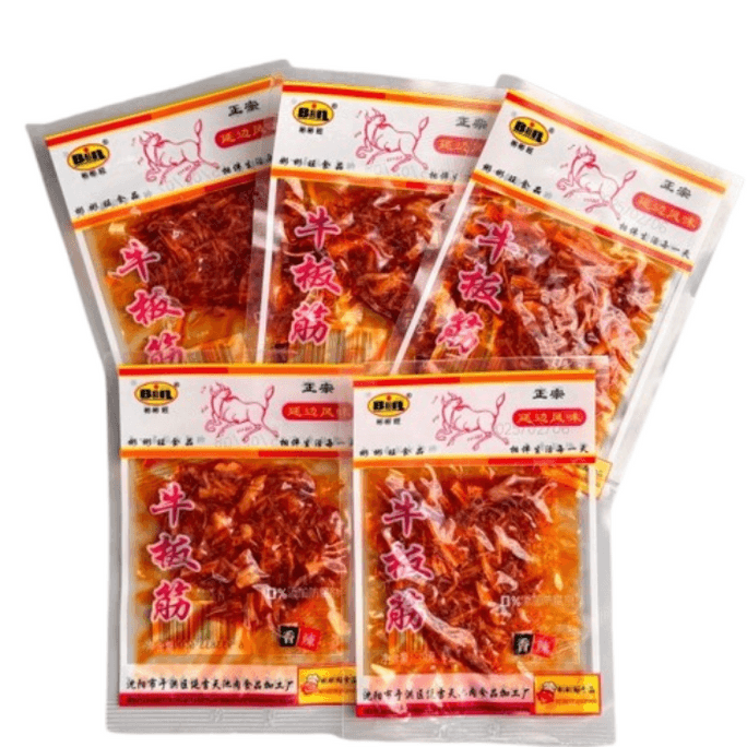 Spicy Flavor Specialties Niu Ban Jin With Korea Style 5bags 1pc
