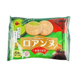 日本BOURBON波路梦 宇治抹茶法兰酥 夹心薄饼 114 g