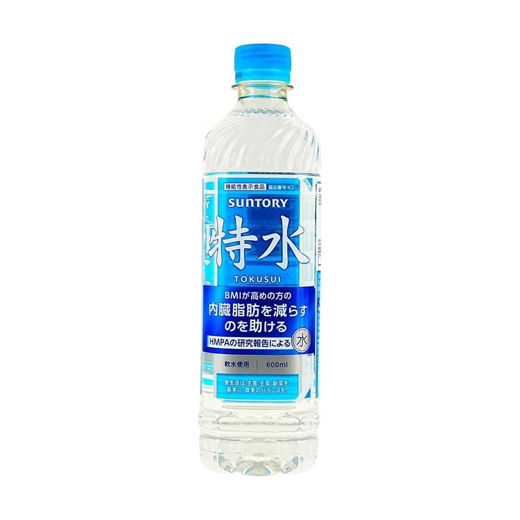 SUNTORY三得利日本SUNTORY三得利特水功能性飲品600ml【幫助高BMI族群