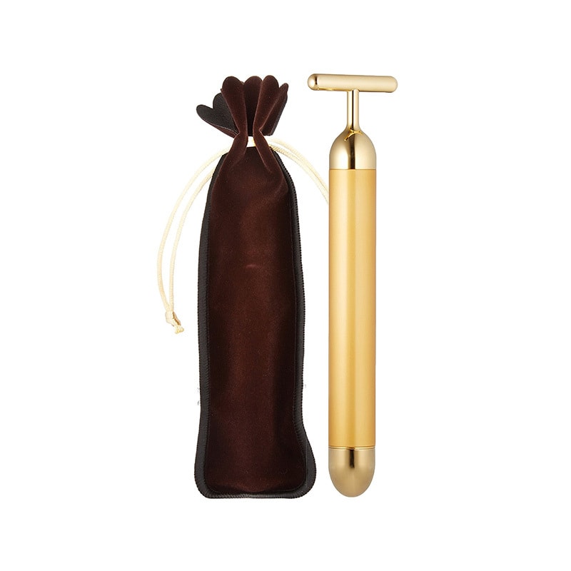 【新品未使用】 24K GOLD BEAUTY STICK MODEL FO-1 Direct Mail from Japan] BEAUTY BAR beauty stick 24K gold stick V