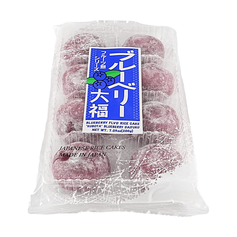 블루베리 맛 소프트 라이스 케이크, 7 oz【일본 모찌 다이후쿠 디저트】 5