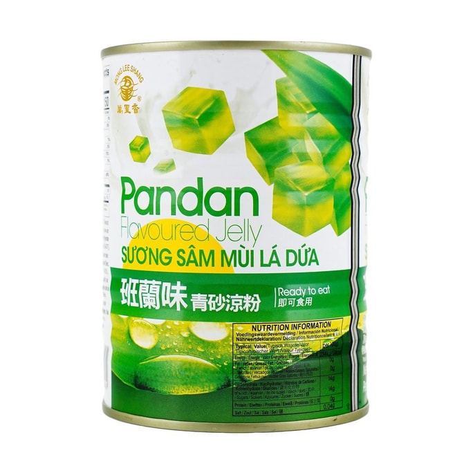 Pandan Flavored Jelly  - Suong Sam Mui La Dua , 19 oz 【Ready To Eat】