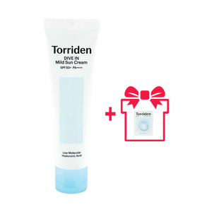 Dive In Crème Solaire Acide Hyaluronique Moléculaire 60 ml ×1 【 Cadeau Gratuit : Crème Apaisante à l'Acide Hyaluronique 1 pièce 】