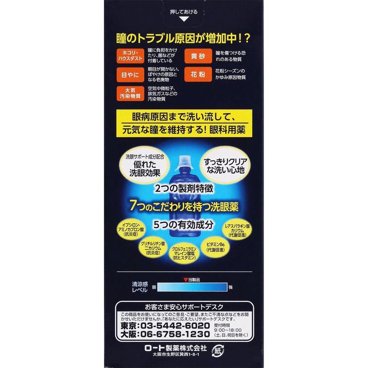 V7 Eyewash 500ml 4