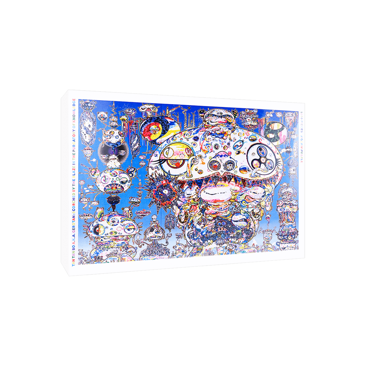 村上隆の3枚組絵画『727』高品質1000ピースの村上隆ジグソーパズル bef67b6d515c492f543a8cc7e1e2a8