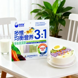 3:1 Colorful Vegetable Noodles Baby Food, 7.34 oz