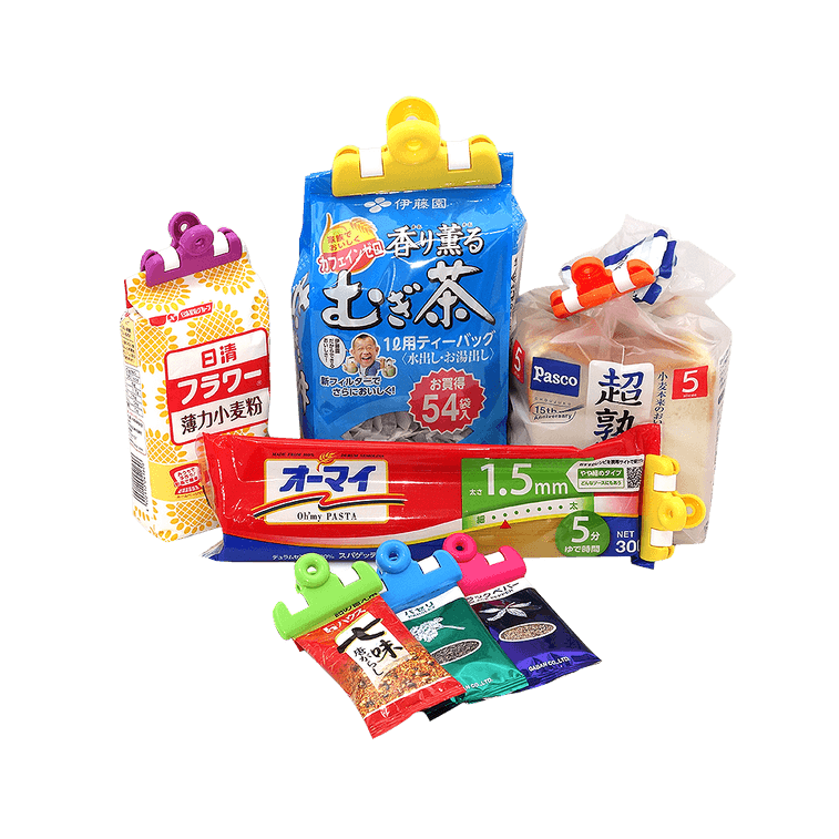 Seiei||彩虹封口夹||5个装 6