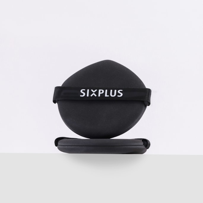 SIXPLUS 黑色貼貼粉撲(2個裝)