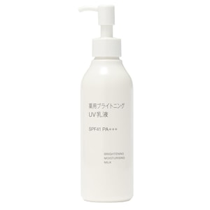 【日本直邮】 日本 MUJI 无印良品 美白防晒乳液 SPF41 PA+++ 200 毫升