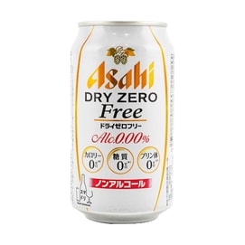 日本ASAHI朝日 DRY ZERO啤酒風味無酒精碳酸飲料 350ml
