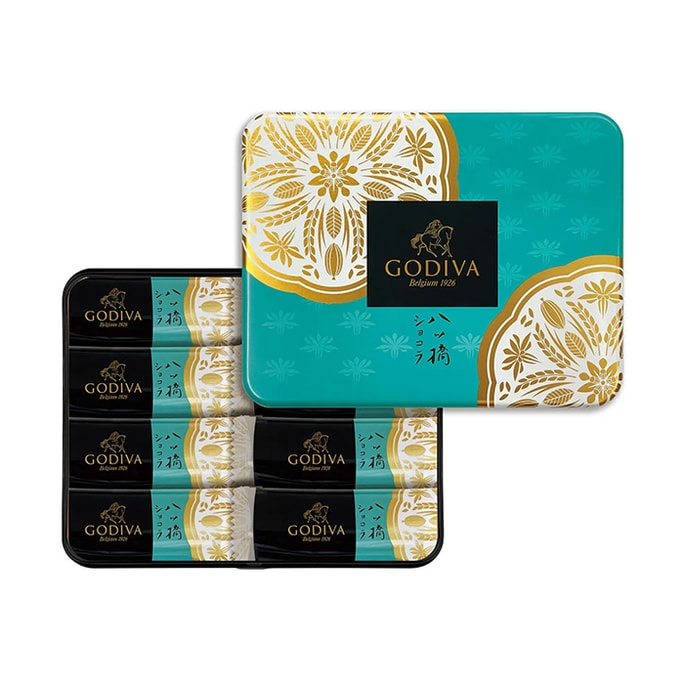 【日本直效郵件】 比利時 GODIVA 八橋巧克力 8袋