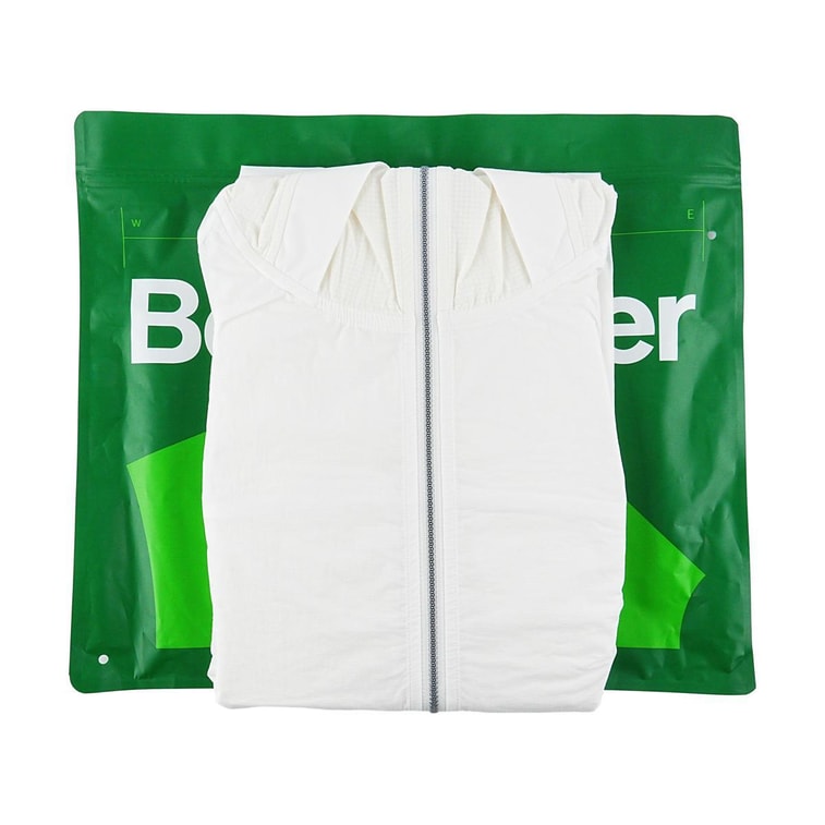  여성용 가벼운 중간 길이 자외선 차단 의류 화이트 165/88A(L) 8