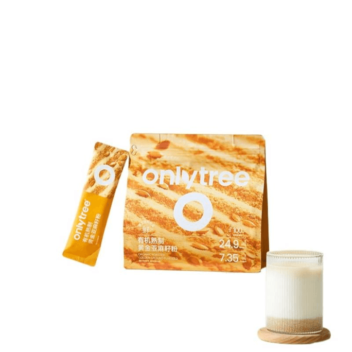 Flagship Store Organic Golden Flaxseed Powder Instant Meal Replacement 250g*2 Bags