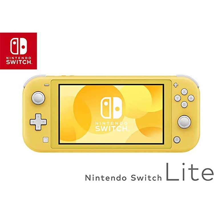 Nintendo Switch Lite イエロー + ゲーム2本 日本直邮】日版任天堂Switch掌机lite游戏机-黄色32G内存- 亚米