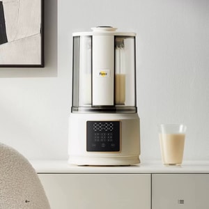 Poros 蓝宝同款北美电压柔音破壁机豆浆机升级版1.6L大容量 46dB超静音 升级钛涂层更耐用 高温烘洗更放心