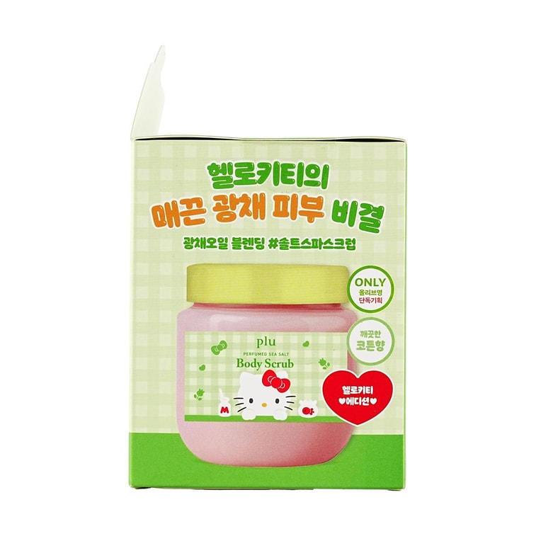 Perfumed Sea Salt Body Scrub White Blanc, 21.16 oz, HELLO KITTY EDITION 6