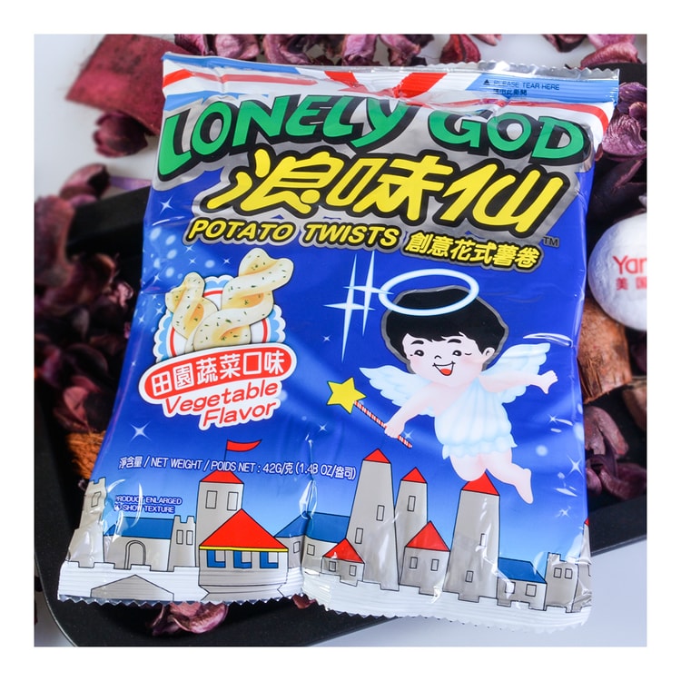 WANT WANT ポテトのお菓子野菜味42g - Yami