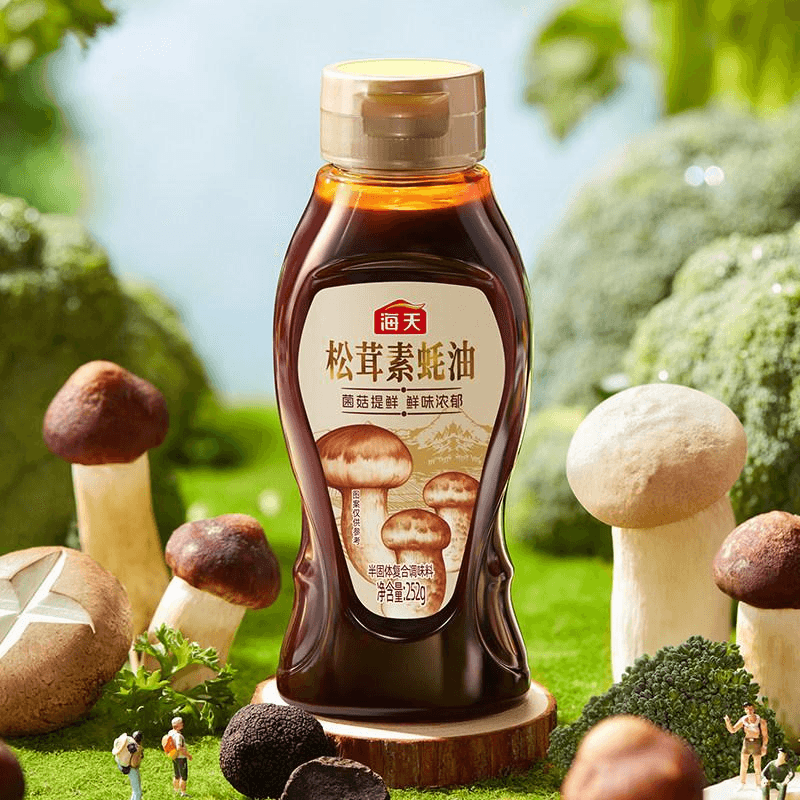 【中国直邮】 海天 松茸素蚝油252g1瓶