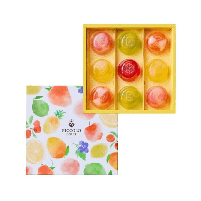 Nakajima Taishodo Fruit Flavor Jelly 9 pcs