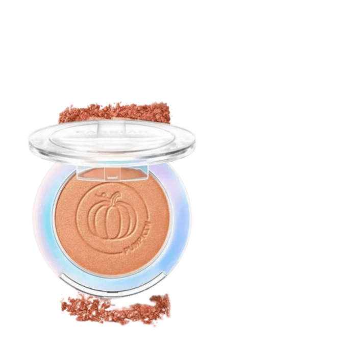 Powder Blusher Rouge High Gloss Natural Matte Fine Flash Waterproof 02 Semi Ripe Milk Orange