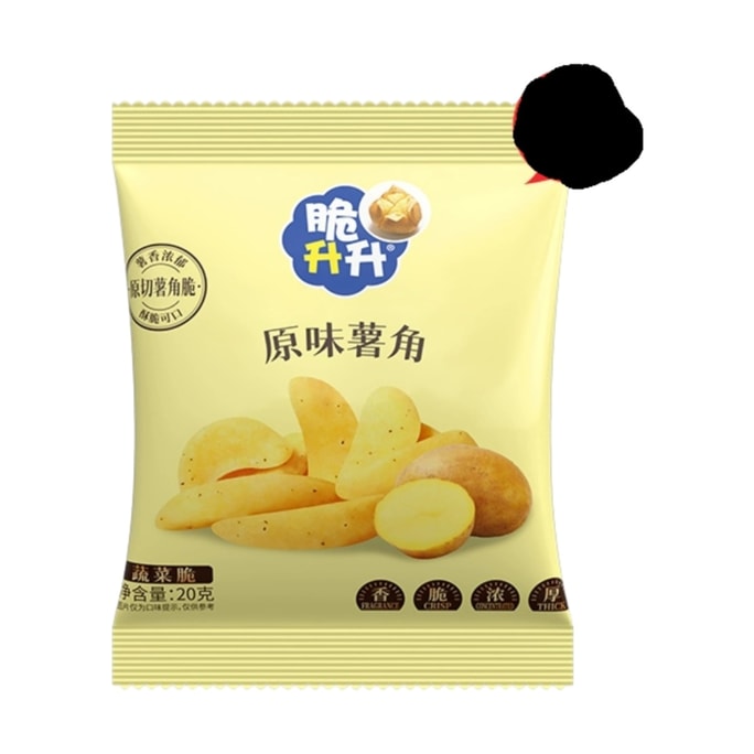 【中国直邮】 脆升升 原味薯角20g*1包