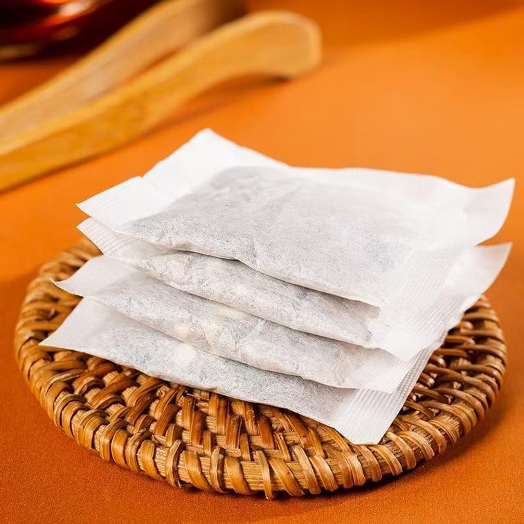 【Expédition directe du Canada】 Thé au Ginkgo et à la Polygonum multiflorum de Sifanda - 100g (5g × 20 sachets), thé de soin quotidien pour hommes, nourrissant et réchauffant, pour ceux qui restent éveillés tard ou qui sont faibles, goût doux et harmonieux, adapté à toutes les saisons, pratique à infuser au bureau ou à la maison. 3
