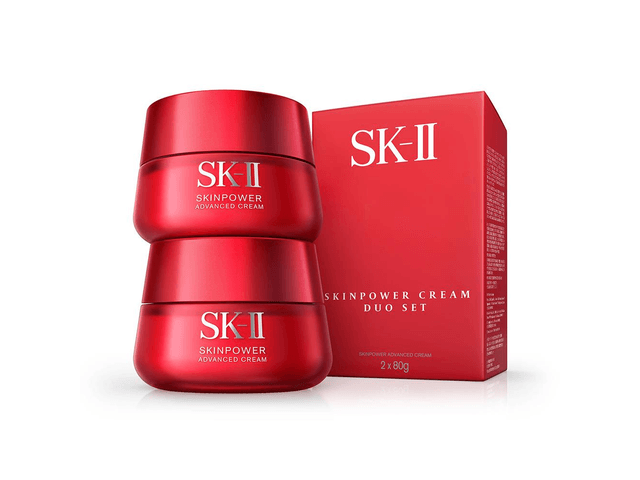 【美品】SK-II スキンパワー アドバンスト クリーム80g 残量7〜8割 Skinpower アドバンストクリーム 2x80g - Yami