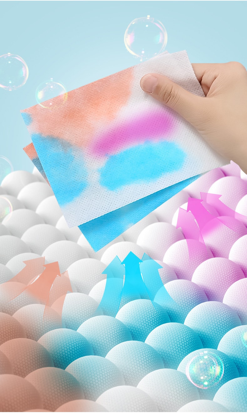  FaSoLa Life 防串染洗衣吸色片 50片/包 防衣串色 洗衣片吸色母片