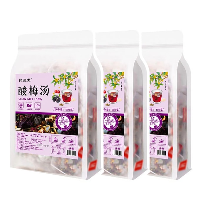 Plum And Sour Soup Shengjin Appetizing Heat Relieving Thirst Relieving Restfulness Calming 100G/ Bag