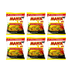 Instant Noodles , Chicken Soup Flavor , 3.17 oz*6【6 Packs】