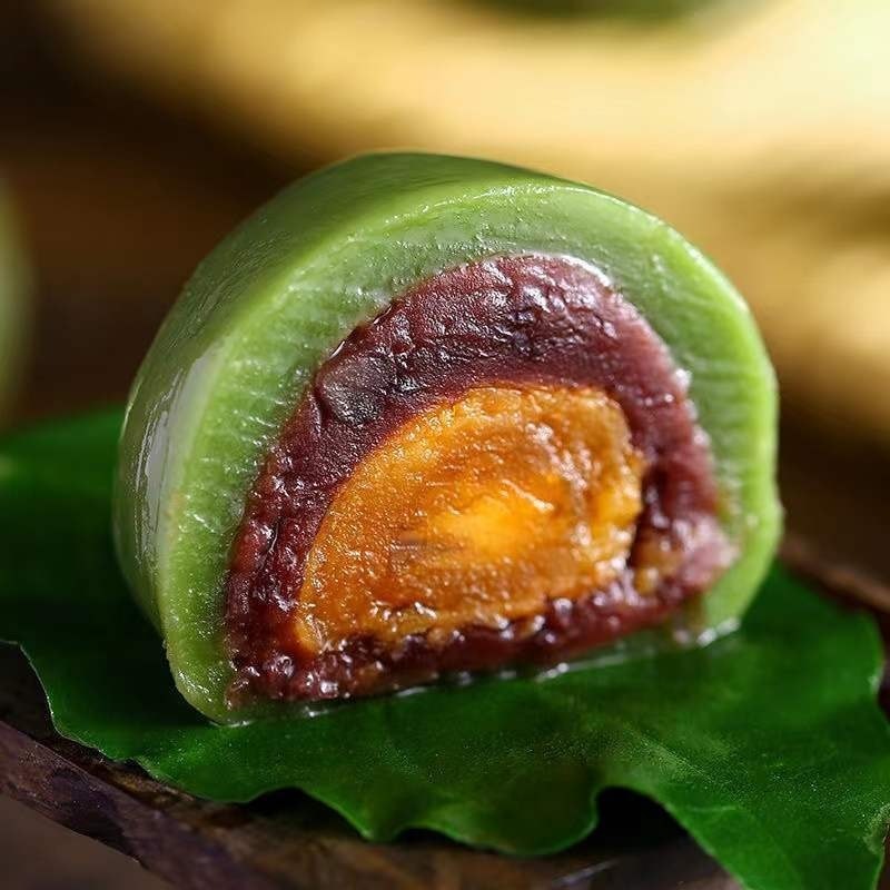Pi Xiao Jian Poudre de préparation pour Qing Tuan, poudre d'armoise comestible, sans cuisson à la vapeur, 200g/sac