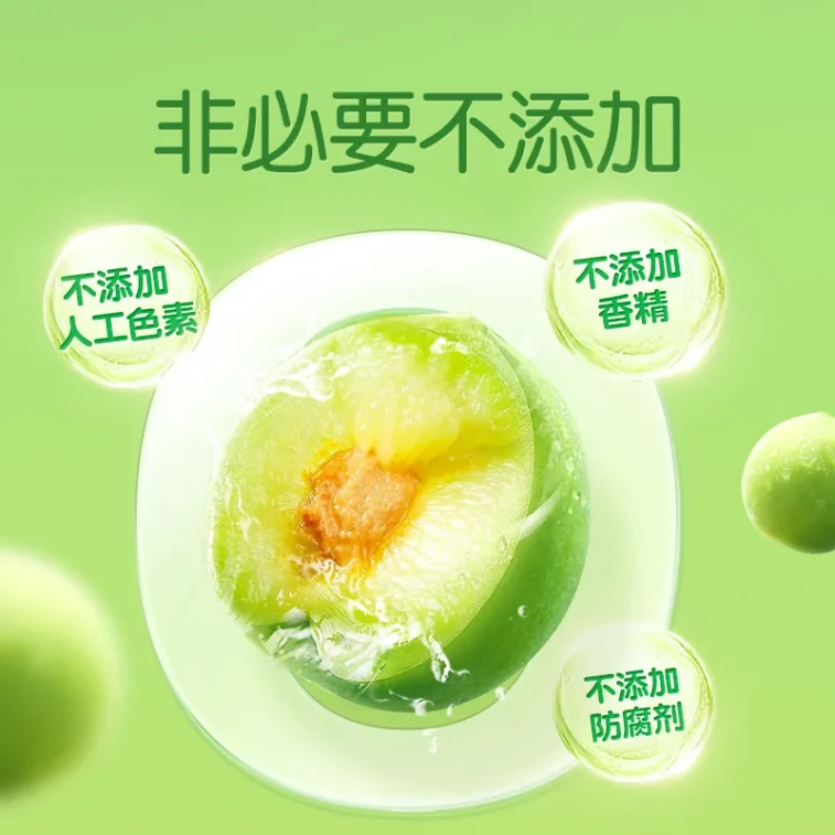 【中国直邮】 孕味食足 话梅孕妇话梅干无糖孕期孕吐酸梅子解馋缓解零食  西梅100g+杨梅干120g 3