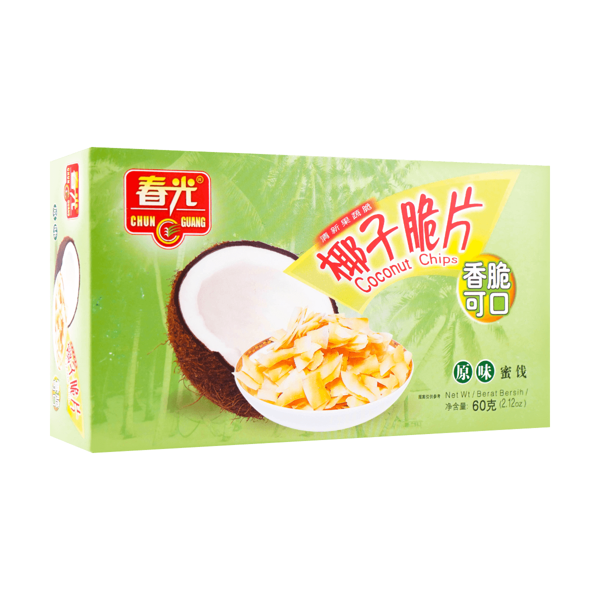 春光食品春光椰子脆片原味60g怎么样