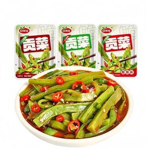 【中国直邮】 口水娃 贡菜 9g*15 小包装,即食脆爽开胃小菜,混合口味下饭佐餐追剧解馋素食零食