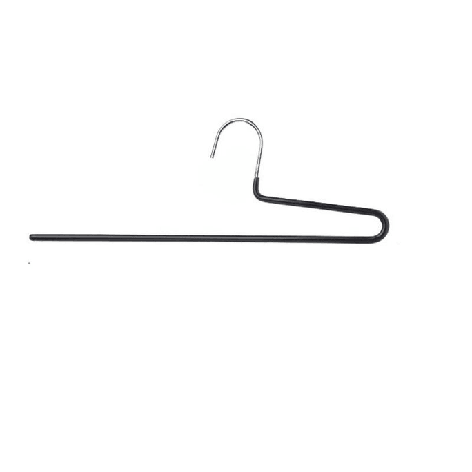 【中国直邮】 霜山 鹅型裤架反钩-黑色*5件