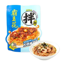 霸王花 XO酱拌米粉 广东河源特产 细粉丝米线速食拌粉 早午餐宵夜必备 143.1g*1
