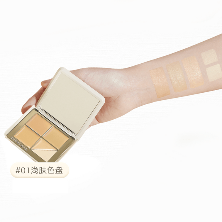 Traceless Cloud-Touch 5-Color Concealer Palette 01 Light 6