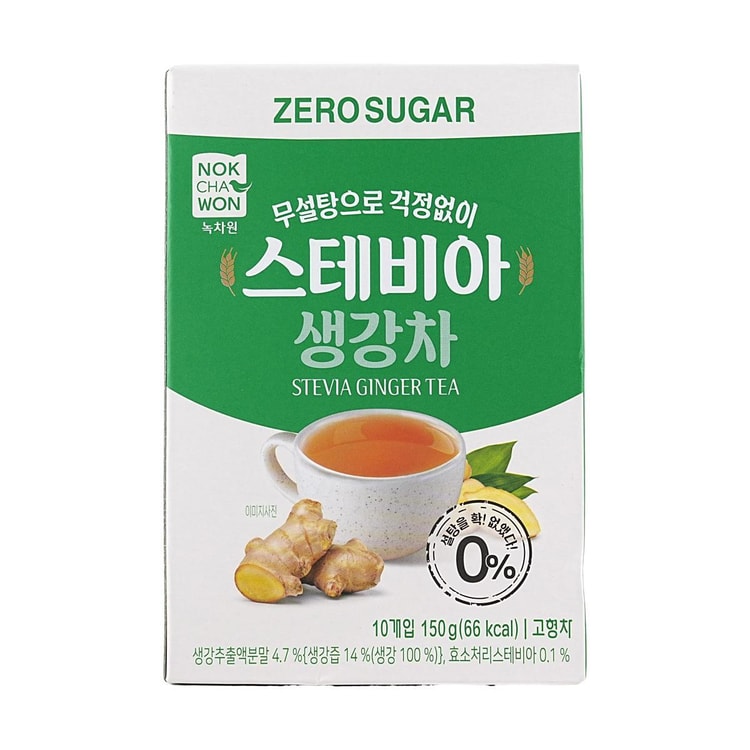 Nokchawon Zero Sugar Stevia Ginger Tea,5.29 oz - Yami.com