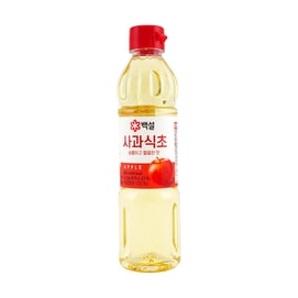 Apple Cider Vinegar, 16.9fl oz 【Suitable for drinks, cold dishes, pickling, and sushi】