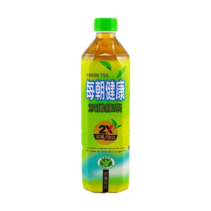 台湾每朝健康 双纤绿茶 650ml