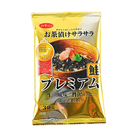 Premium Salmon Ochazuke Rice Seasoning Mix 0.61oz【Hokkaido Salmon】
