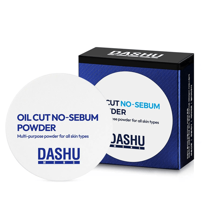[한국 직배송] DASHU 남성용 유분 조절 및 피지 방지 루스 파우더 (5g)