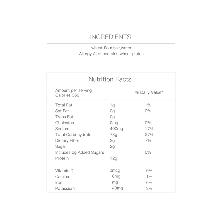 Chun Si Shanxi Dried Noodles 1800g 3