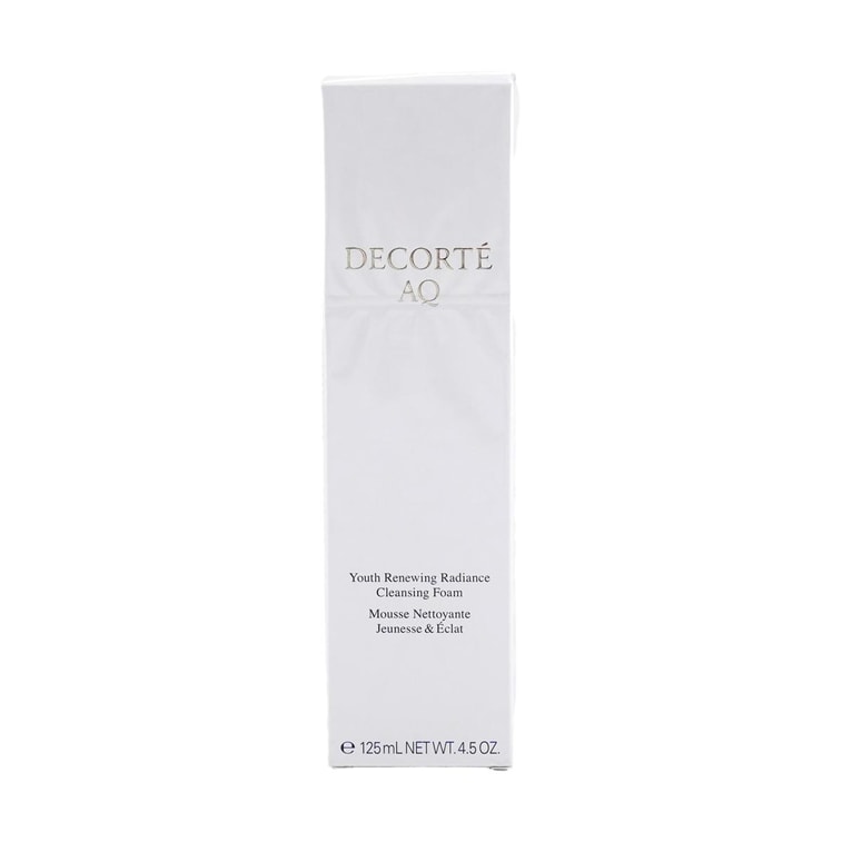日本COSME DECORTE黛珂 AQ 亮澤空氣潔面霜 毛孔淨透微粒泡棉洗面乳 125g 去角質污垢 毛孔抗衰 水潤彈性透亮 3